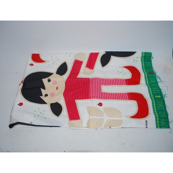 North Pole Doll Panel Stacy Iest Hsu Moda 20580 Makes 2 Dolls New Fabric - Picture 3 of 3